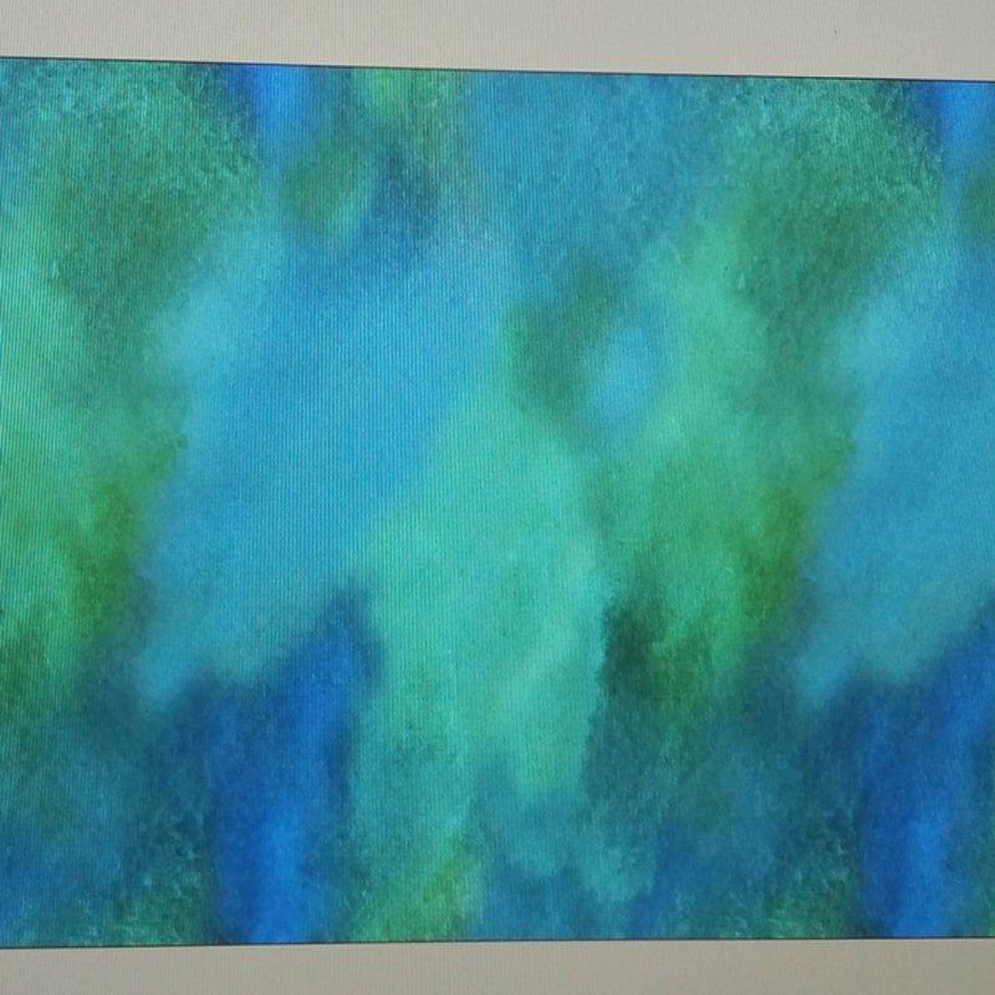 AQUARIUM - Solid Digital Print Satin Fabric - Cotton Hand - 58 Inch. in Width, | Home Decor - Fabrics Star