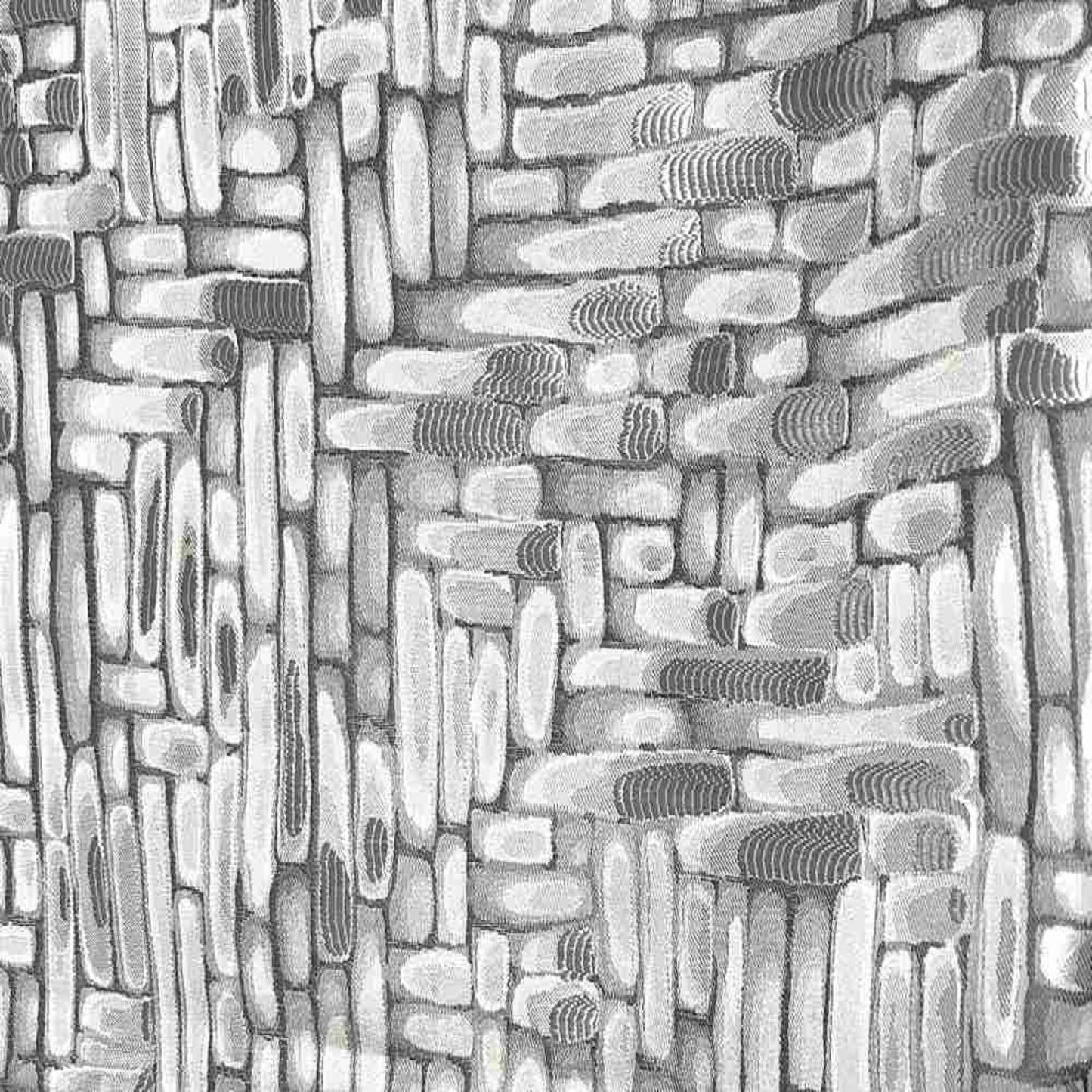 Silver Catch Jacquard Fabric - Fabrics Star