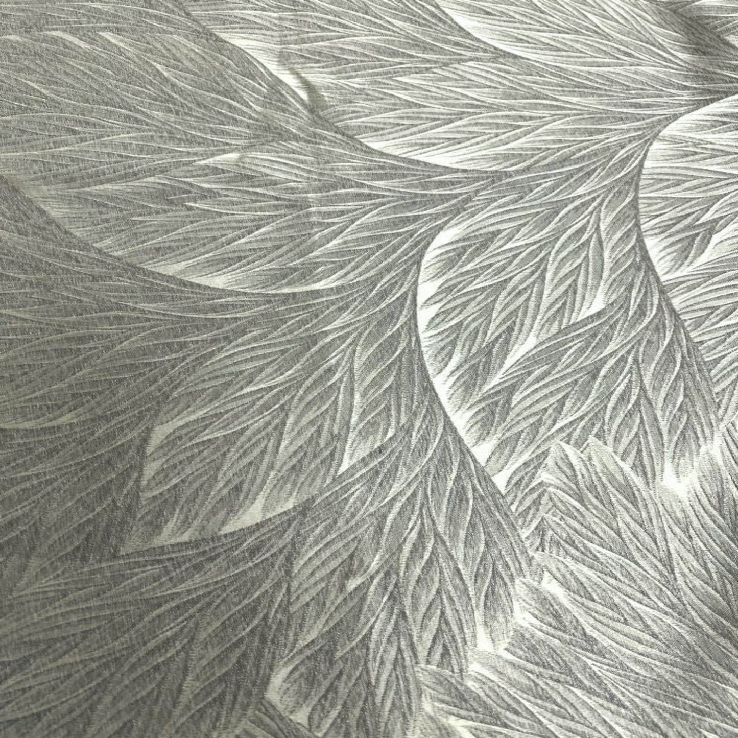 Silver Garden Jacquard Fabric - Fabrics Star
