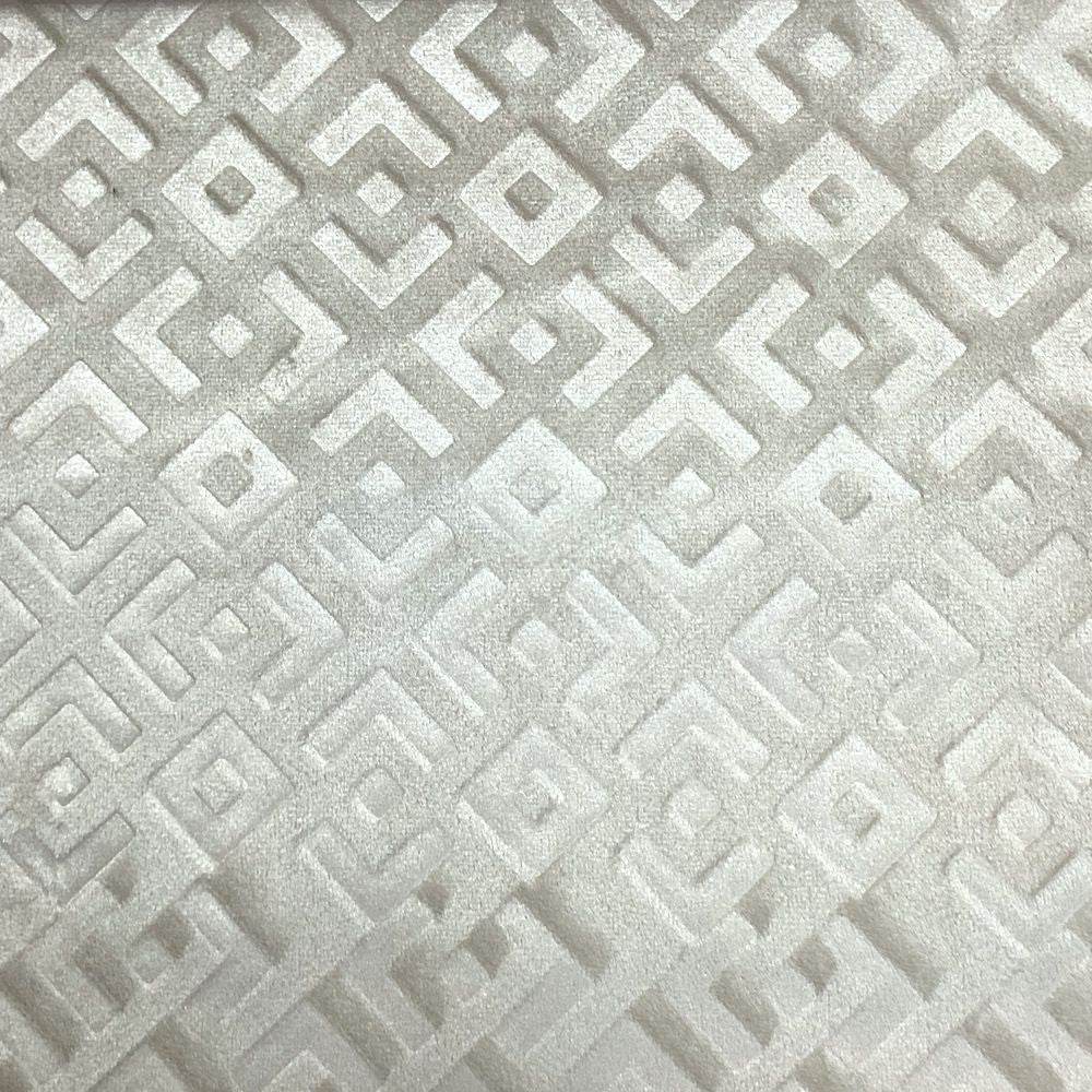 Ivory Gate Brocade Velvet Fabric - Fabrics Star