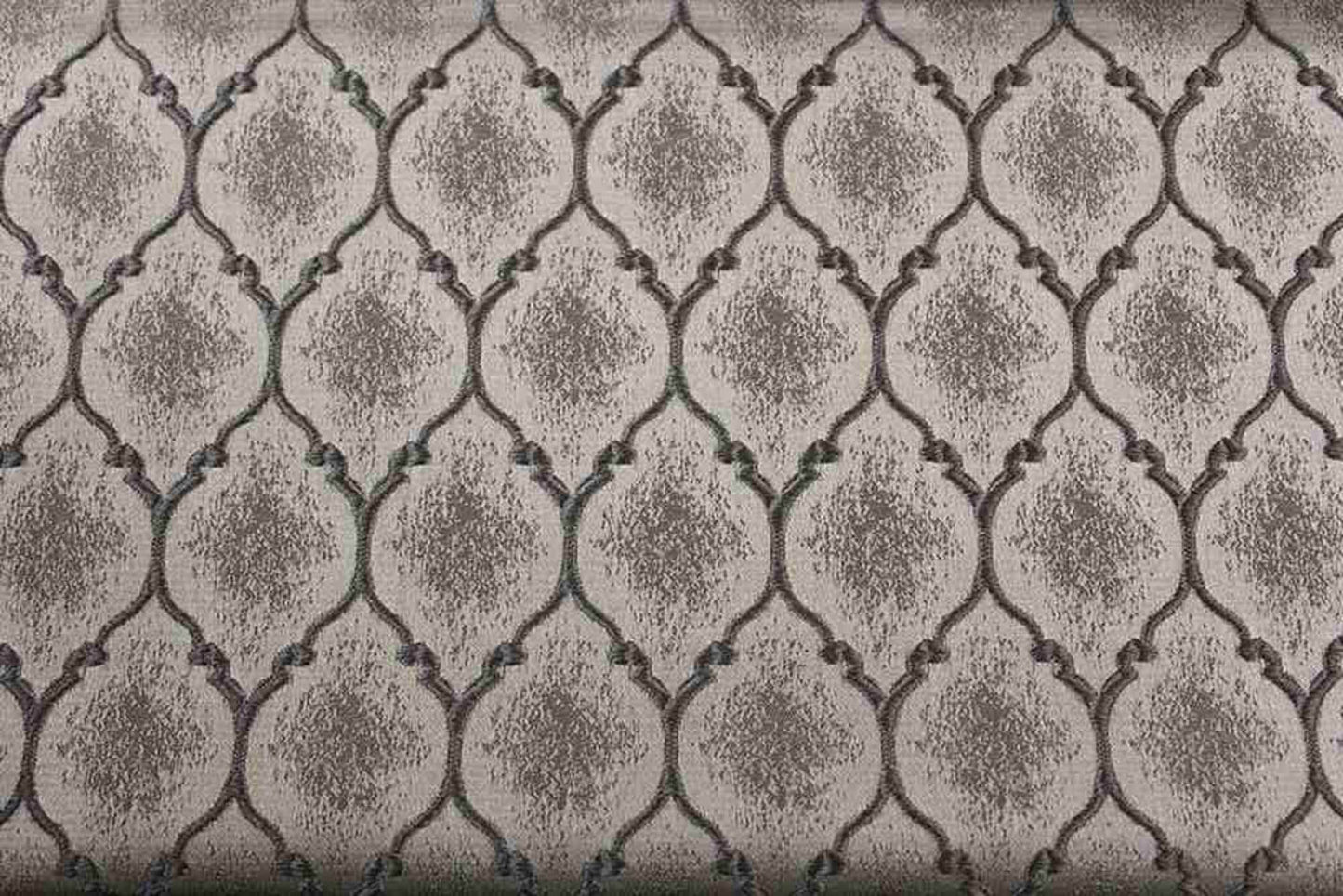 Silver Ladino Jacquard Fabric - Fabrics Star