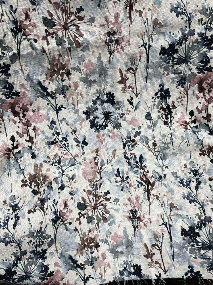 LILY - Digital Print Fabric - Cotton Hand - 58 Inch. in Width, | Home Décor - Fabrics Star