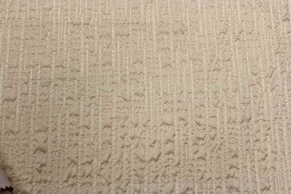 ivory NOBLE Jacquard Fabric - Fabrics Star