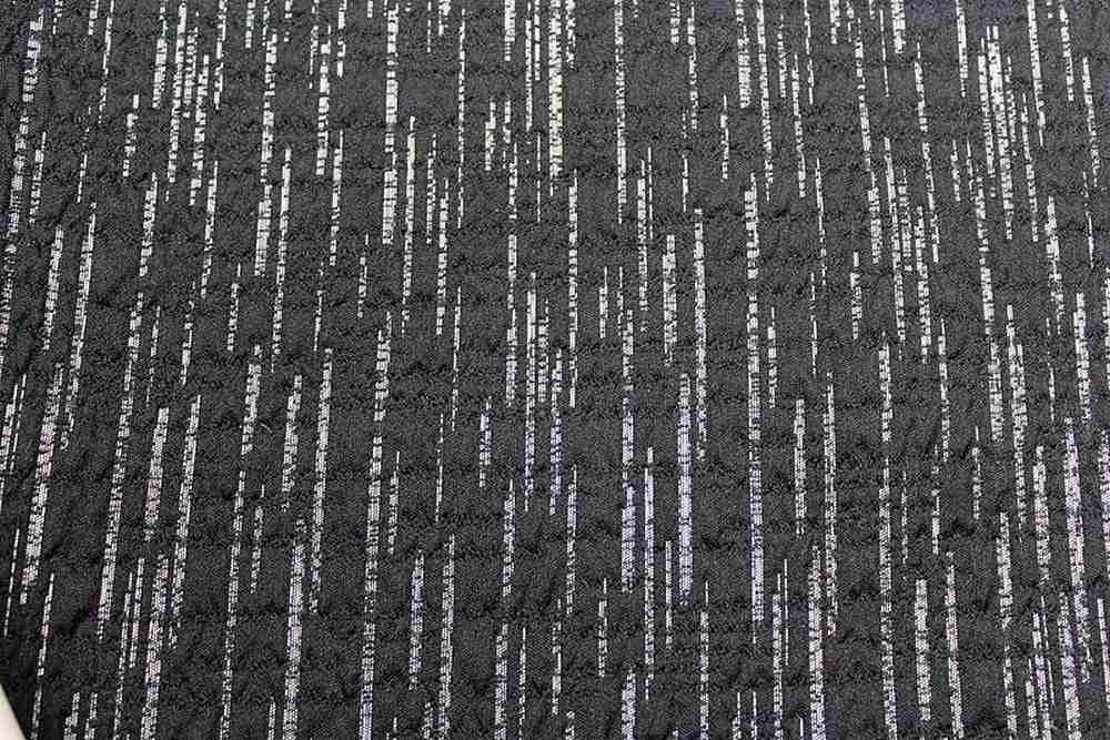 onyx NOBLE Jacquard Fabric - Fabrics Star