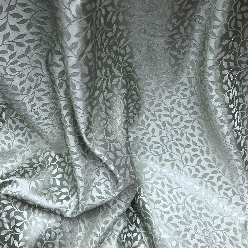 mint ON THE VINE Jacquard Fabric - Fabrics Star