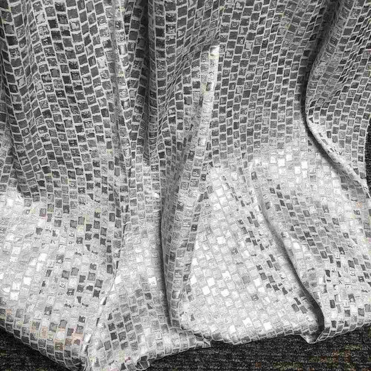 PATIO Jacquard Print Metallic Fabric, 118 Inch in Width, | Home Decor - Fabrics Star