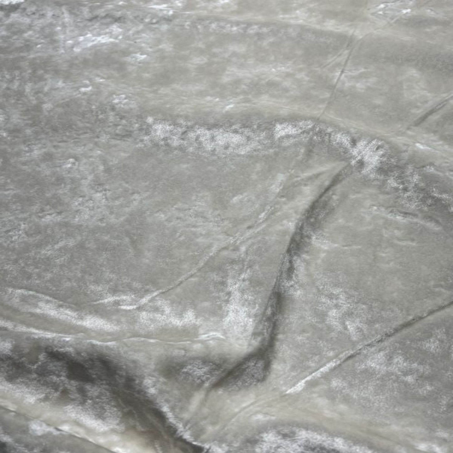 Eggshell Riverdale Crushed Velvet Fabric - Fabrics Star