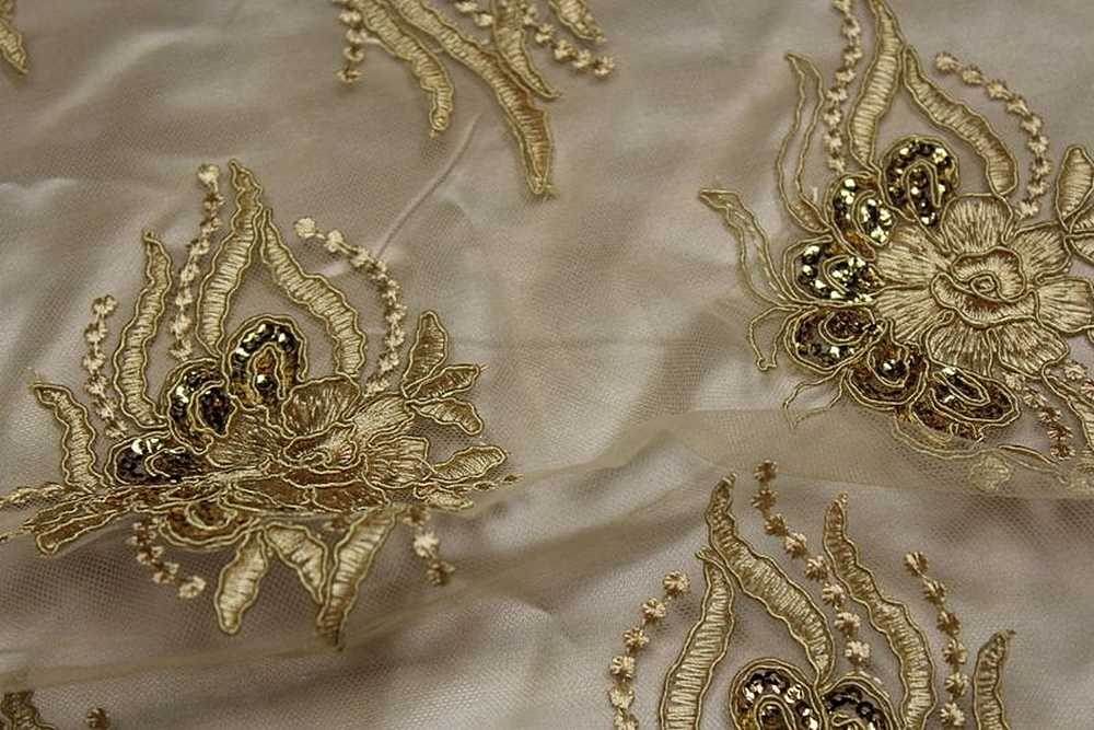 ROUNDAROSE Lace Fabric, 54 Inch. in Width - Fabrics Star