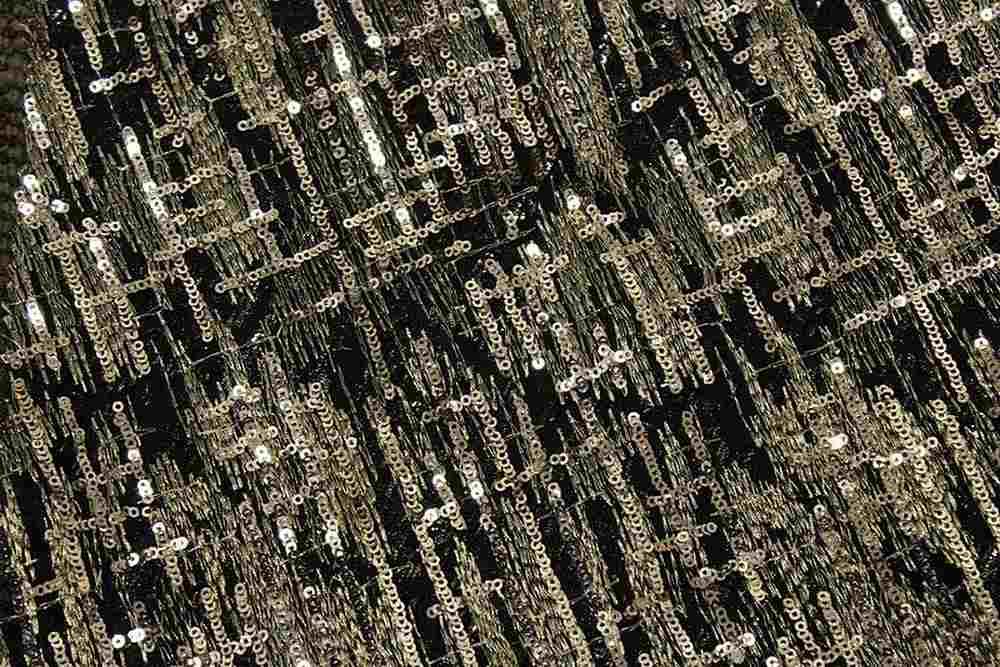 STANLEY Mesh Sequin Fabric, 52 Inch. in Width - Fabrics Star