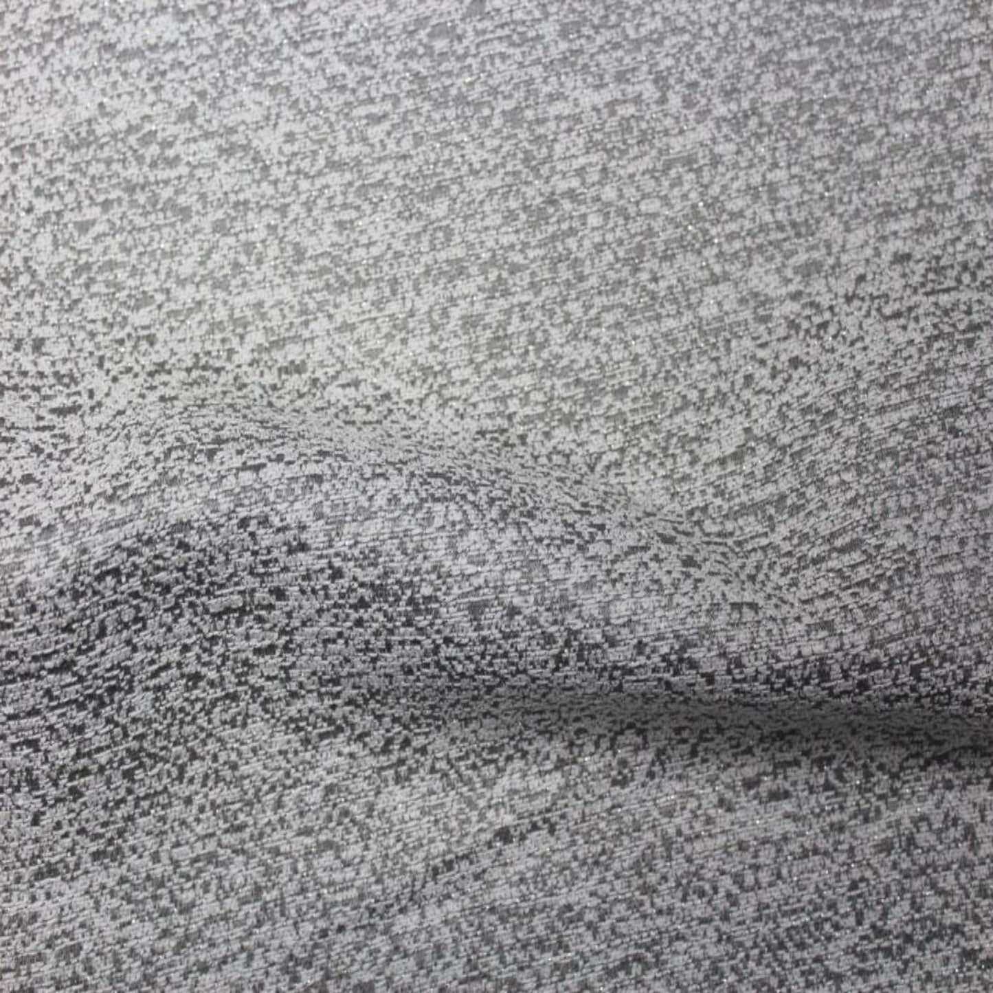 Grey Starlight Metallic Fabric with a Glitz Fabric - Fabrics Star