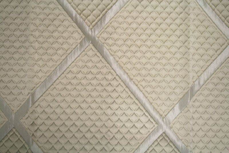 ivory TIMES SQUARE Jacquard Fabric - Fabrics Star