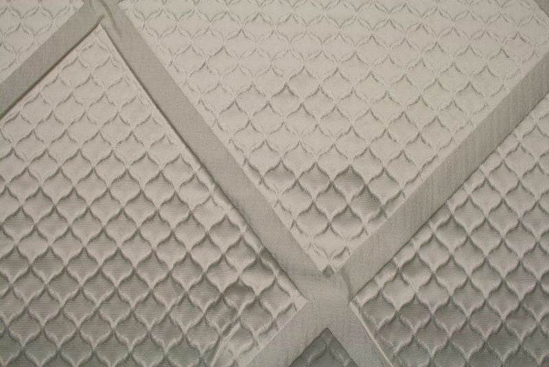 white-1 TIMES SQUARE Jacquard Fabric - Fabrics Star