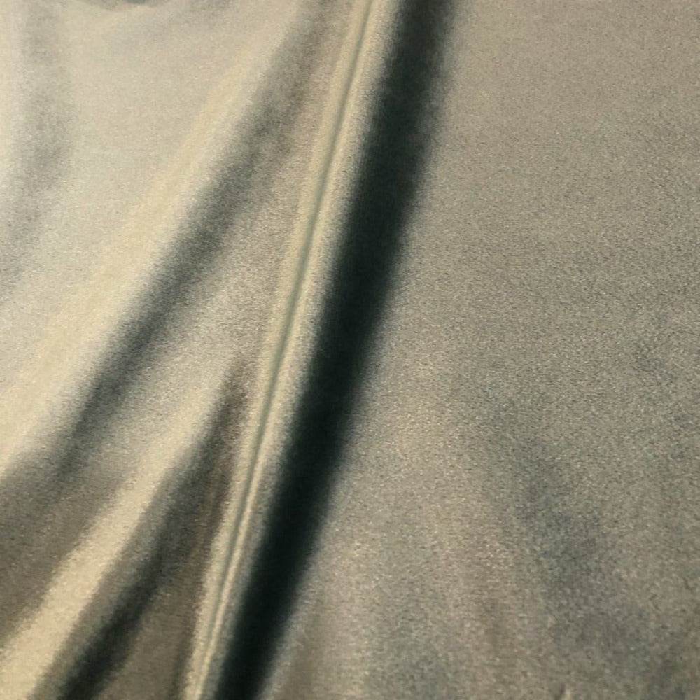 Soft Green Shiny Velvet Fabric - Fabrics Star