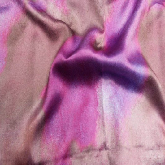 Autumn - Solid Digital Print Satin Fabric - Cotton Hand - 58 Inch. in Width Fabric - Fabrics Star
