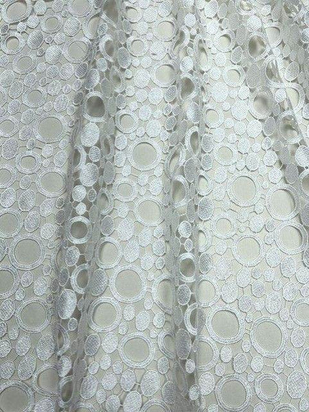 Bubbles Lace Fabric, 52 inch. in Width - Fabrics Star