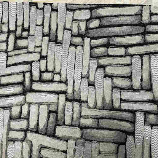 Onyx Catch Jacquard Fabric - Fabrics Star