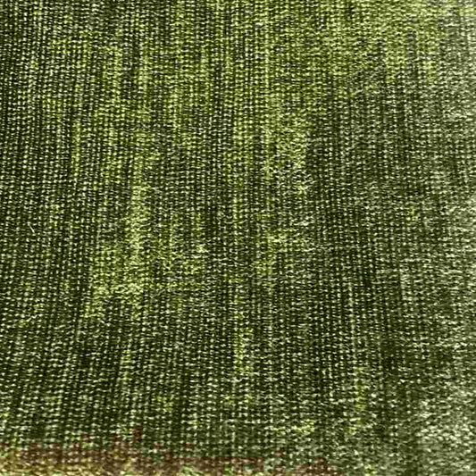Olive Chenille Soft Velvet Fabric - Fabrics Star