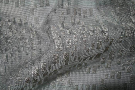silver-1 CLAYTON Lace Fabric - Fabrics Star