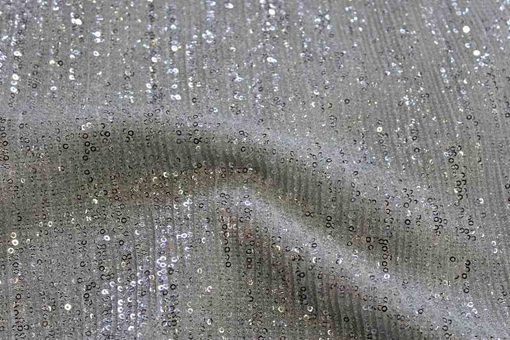 COCKTAIL Sequin Fabric on Mesh Material ,4 -Way Stretch, 52 Inch. In Width, | Home Decor