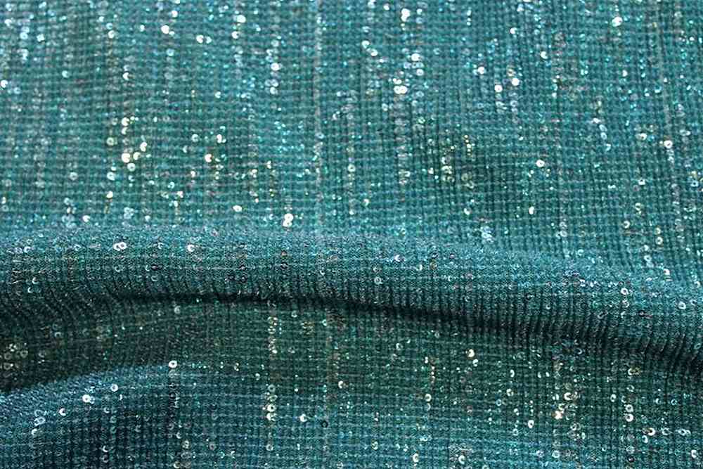 COCKTAIL Sequin Fabric on Mesh Material ,4 -Way Stretch, 52 Inch. In Width, | Home Decor