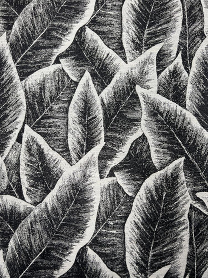 FOLIAGE Jacquard Leave Print Tapestry Fabric, 118 Inch in Width, | Home Decor