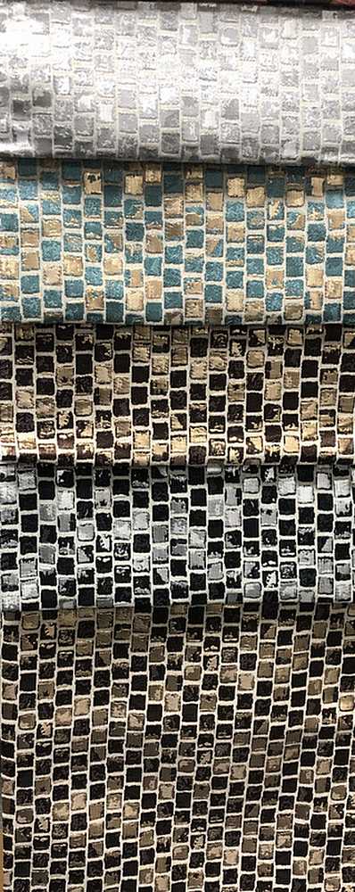 PATIO Jacquard Print Metallic Fabric, 118 Inch in Width, | Home Decor