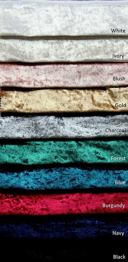 Shiny Crushed Velvet Fabric, 72 Inch. in Width, | Home Decor