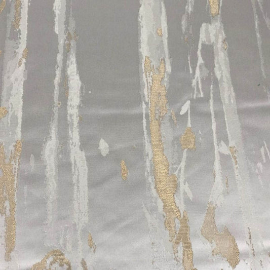 ivory Des Arts Jacquard Fabric - Fabrics Star