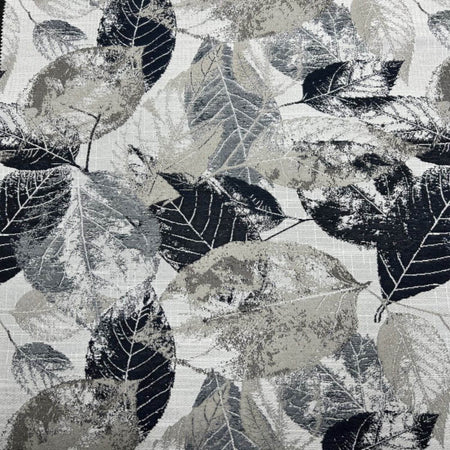 FALLEN LEAVES Jacquard Leave Print Tapestry Fabric, 118 Inch in Width, | Home Decor - Fabrics Star