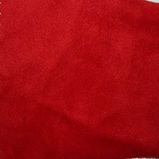 Fire Red Shiny Velvet Fabric - Fabrics Star