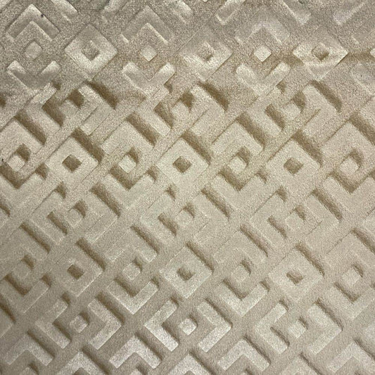 Gold Gate Brocade Velvet Fabric - Fabrics Star