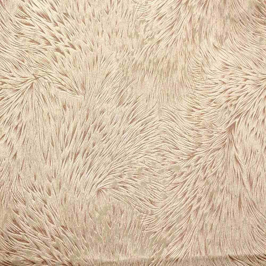 Oyster Huntsville Brocade Velvet Fabric - Fabrics Star
