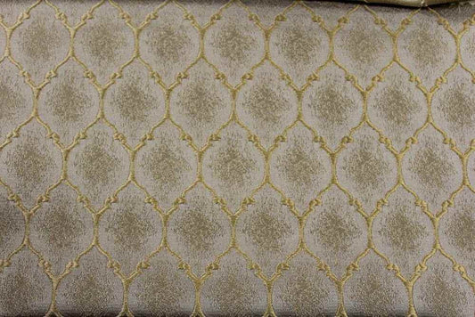 Gold Ladino Jacquard Fabric - Fabrics Star