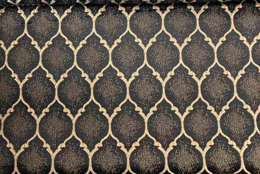 Onyx Ladino Jacquard Fabric - Fabrics Star