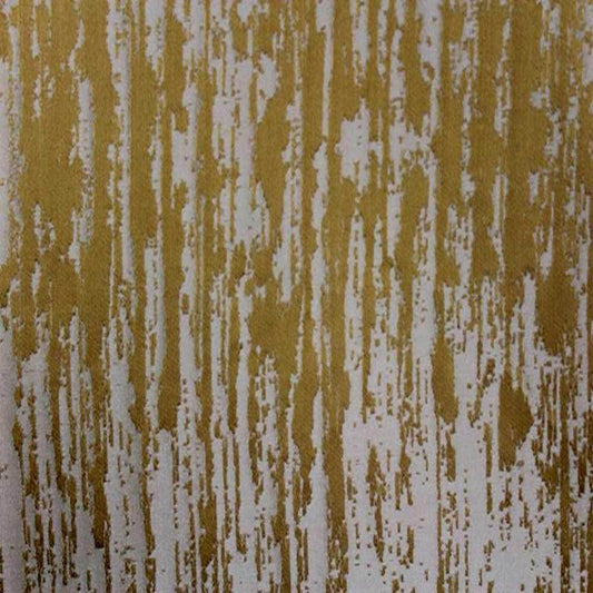 Gold/Navy Lanora Jacquard Fabric - Fabrics Star