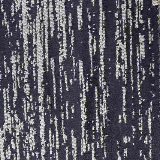 Silver/Navy Lanora Jacquard Fabric - Fabrics Star
