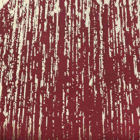 Wine Lanora Jacquard Fabric - Fabrics Star
