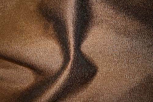 chocolate LUXURY Crushed Fabric - Fabrics Star