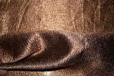 copper LUXURY Crushed Fabric - Fabrics Star