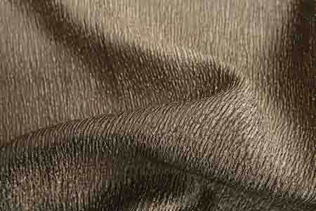 mocha LUXURY Crushed Fabric - Fabrics Star