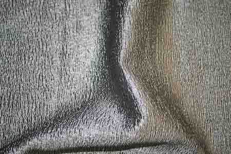 silver-1 LUXURY Crushed Fabric - Fabrics Star
