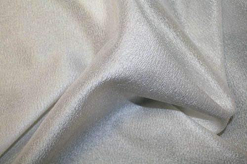 white LUXURY Crushed Fabric - Fabrics Star
