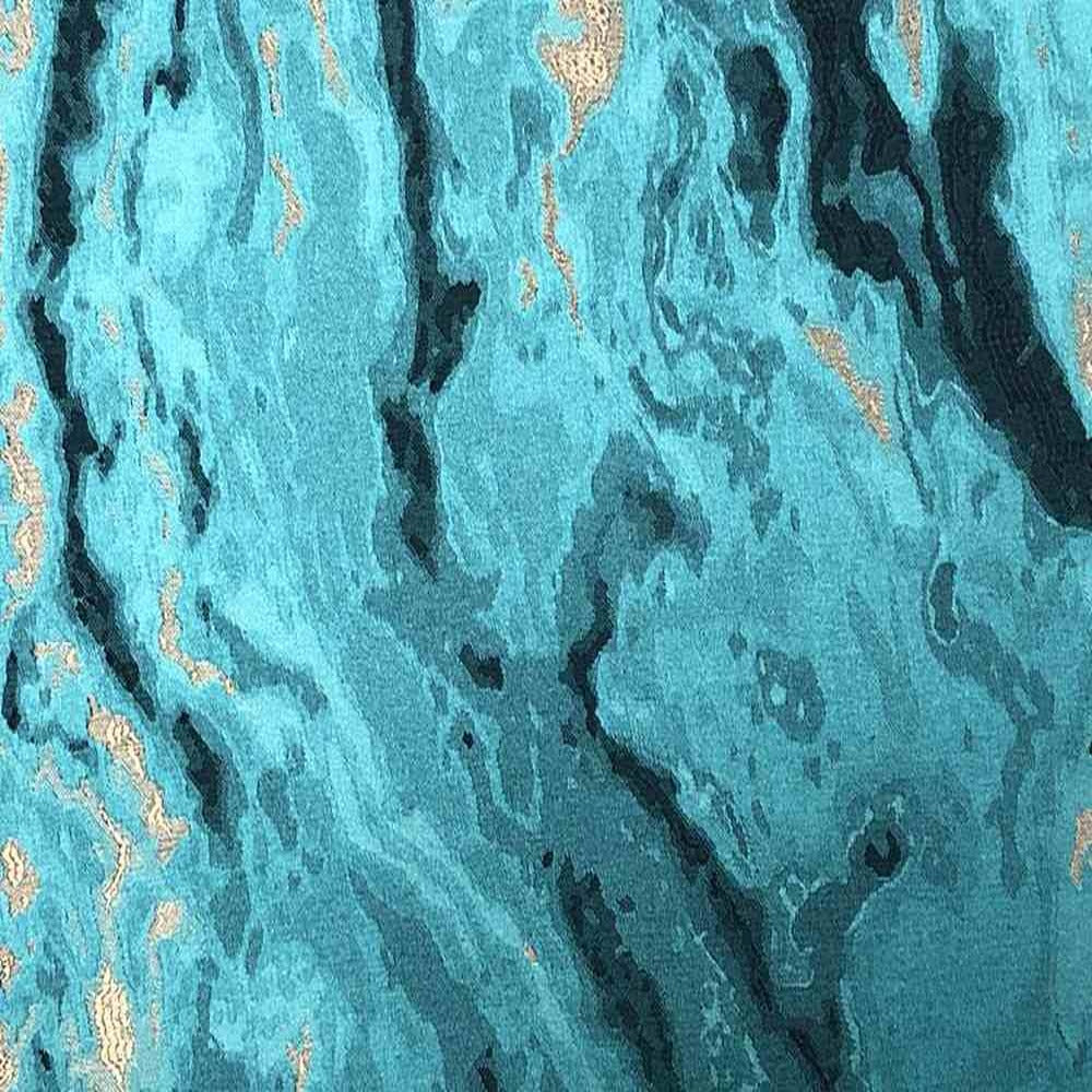 Mahwah Metallic Marbleized Fabric - 54” Inch. in Width, | Home Decor