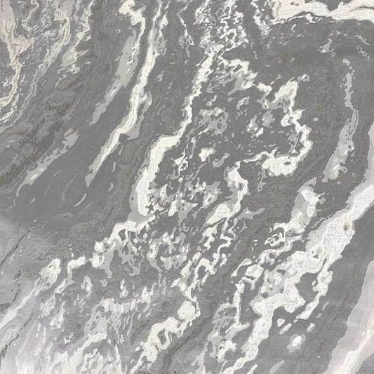 Silver/Gold Mahwah Metallic Marbleized Fabric - 54 Inch. in Width Fabric - Fabrics Star
