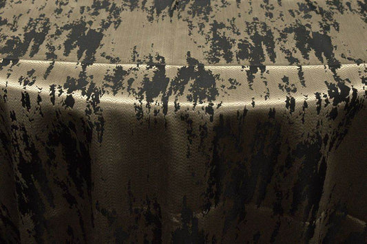 gold-black MARMORE Jacquard Fabric - Fabrics Star