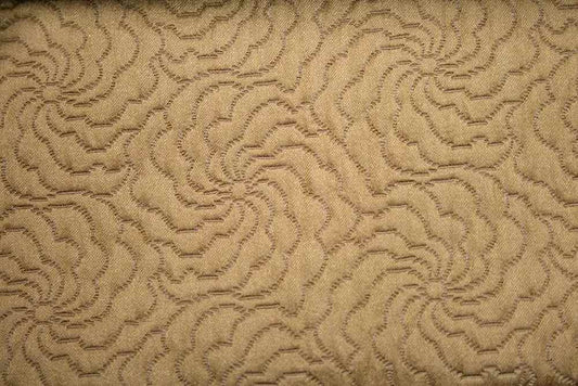 mustard MATISE Jacquard Fabric - Fabrics Star