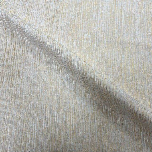 white-gold MOWHAK Jacquard Fabric - Fabrics Star