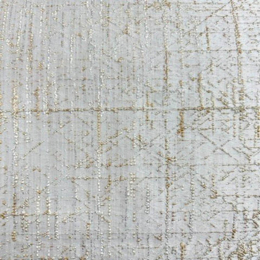 Ivory Mumbai Sparkling Jacquard Fabric with Glitzy Yarn Fabric - Fabrics Star