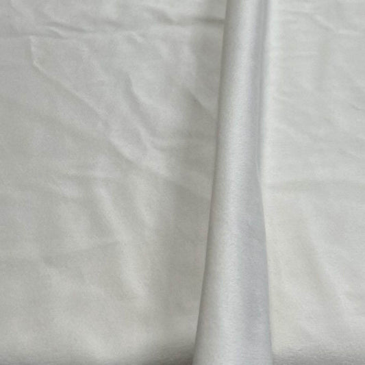 Eggshell Soft Velvet Fabric - Fabrics Star