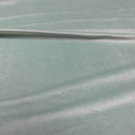 Mint Soft Velvet Fabric - Fabrics Star